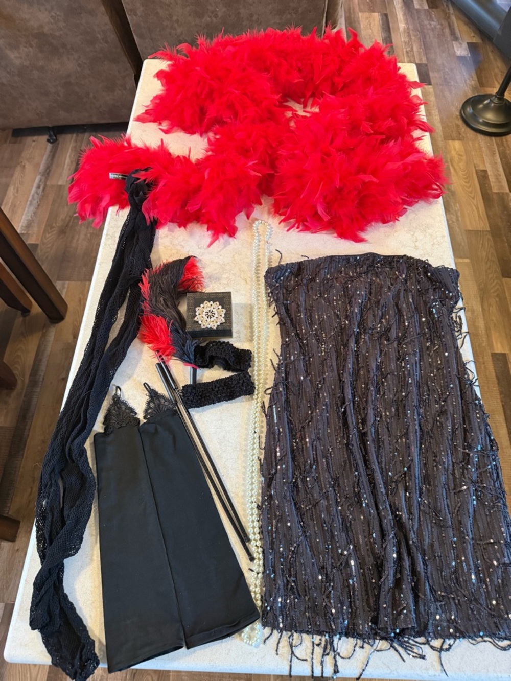 Entire Costume for Great Gatsby NYE Party or Halloween